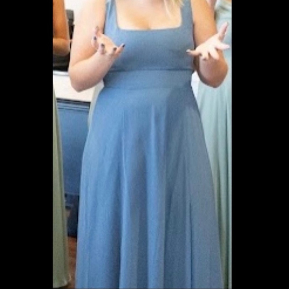 Dress - Bridesmaid, Steel Blue